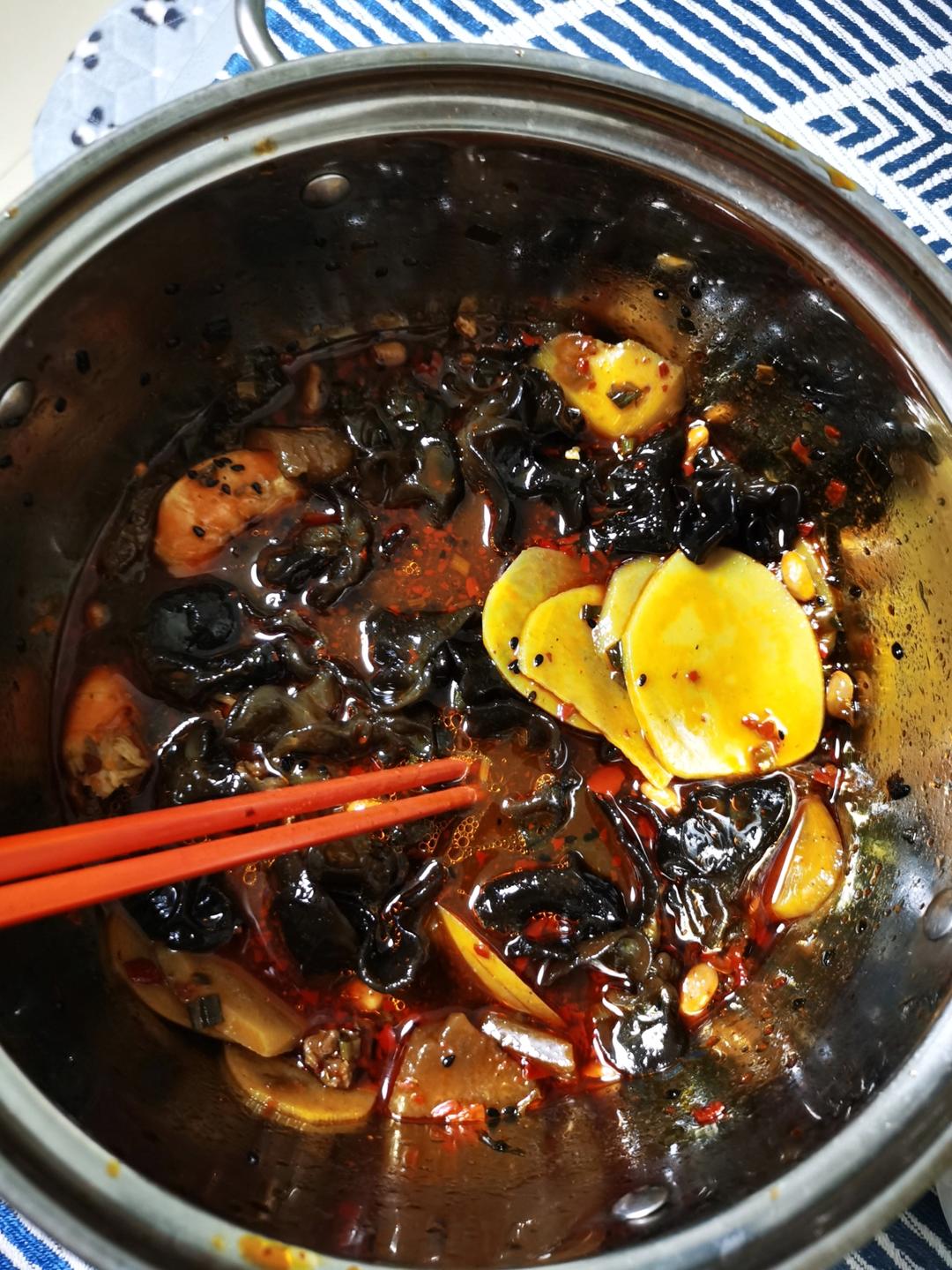 很好吃的冷锅串串