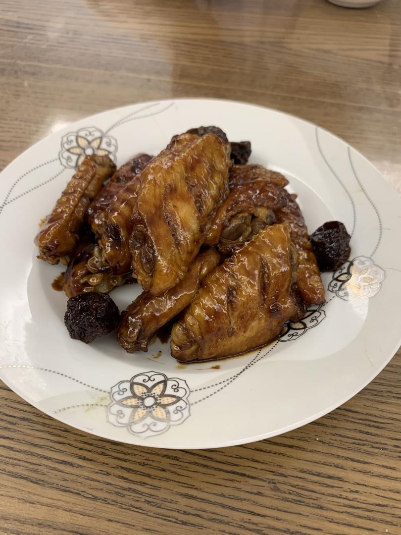 话梅鸡翅