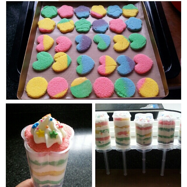 彩虹推推乐蛋糕PUSH CAKE