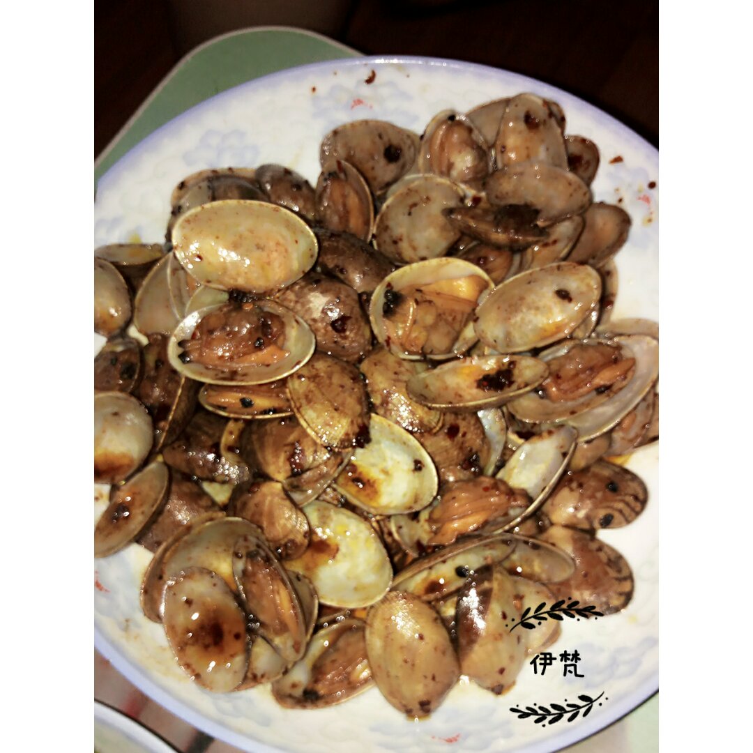 爆炒花甲