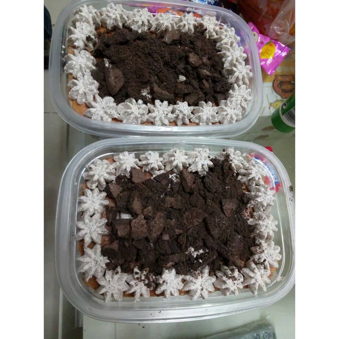 好吃到流泪的奥利奥咸奶油盒子蛋糕