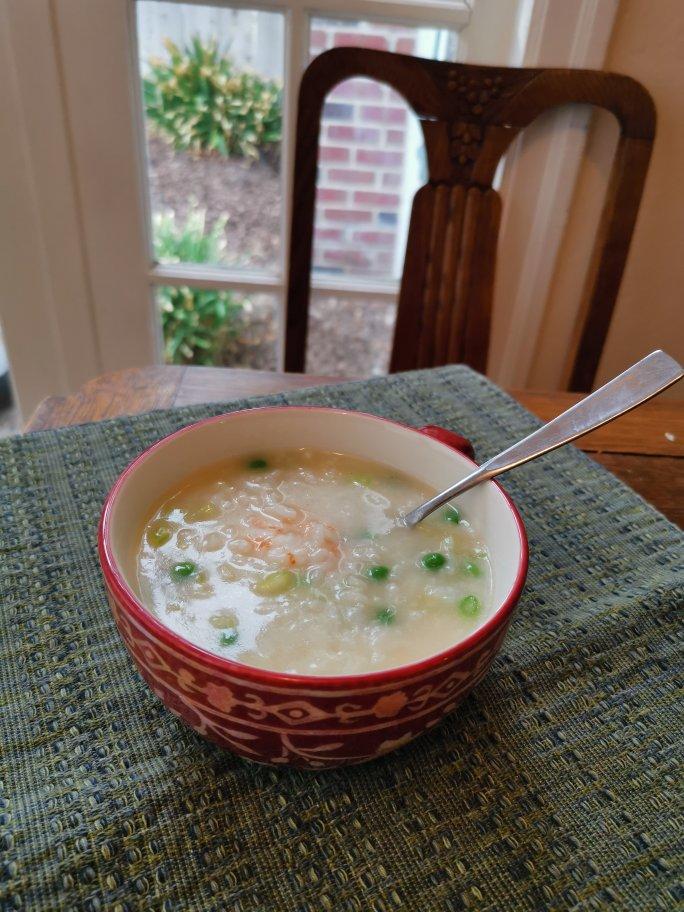 干贝鲜虾粥