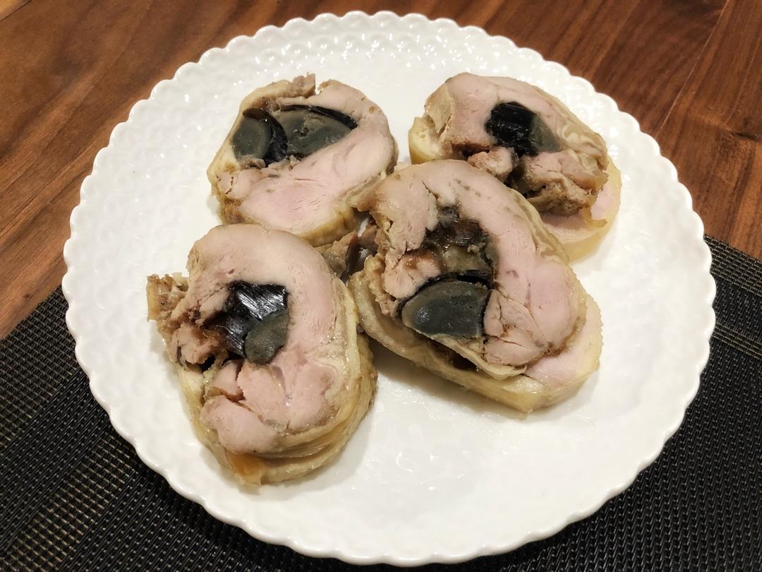 小羽私厨之松花鸡腿