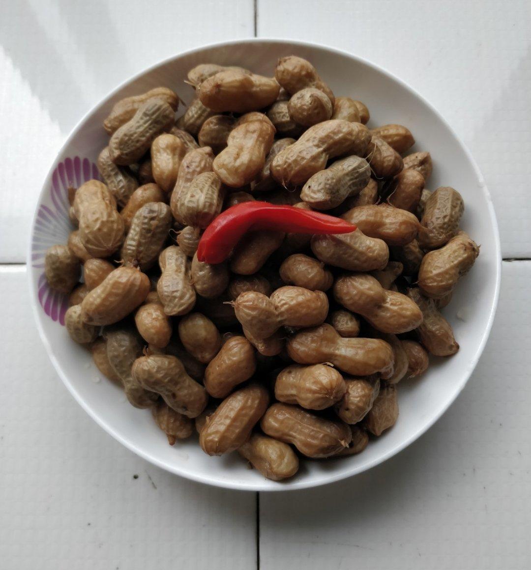 五香卤煮花生