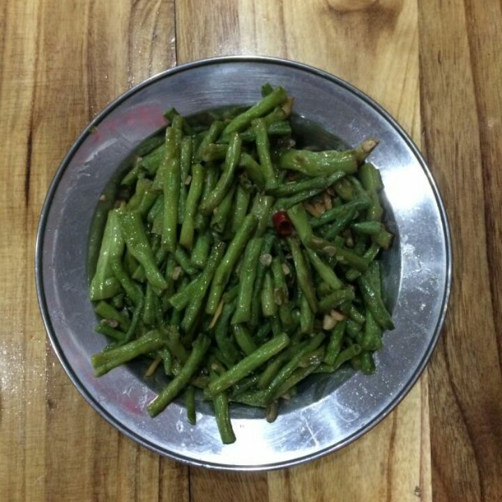 清炒豆角