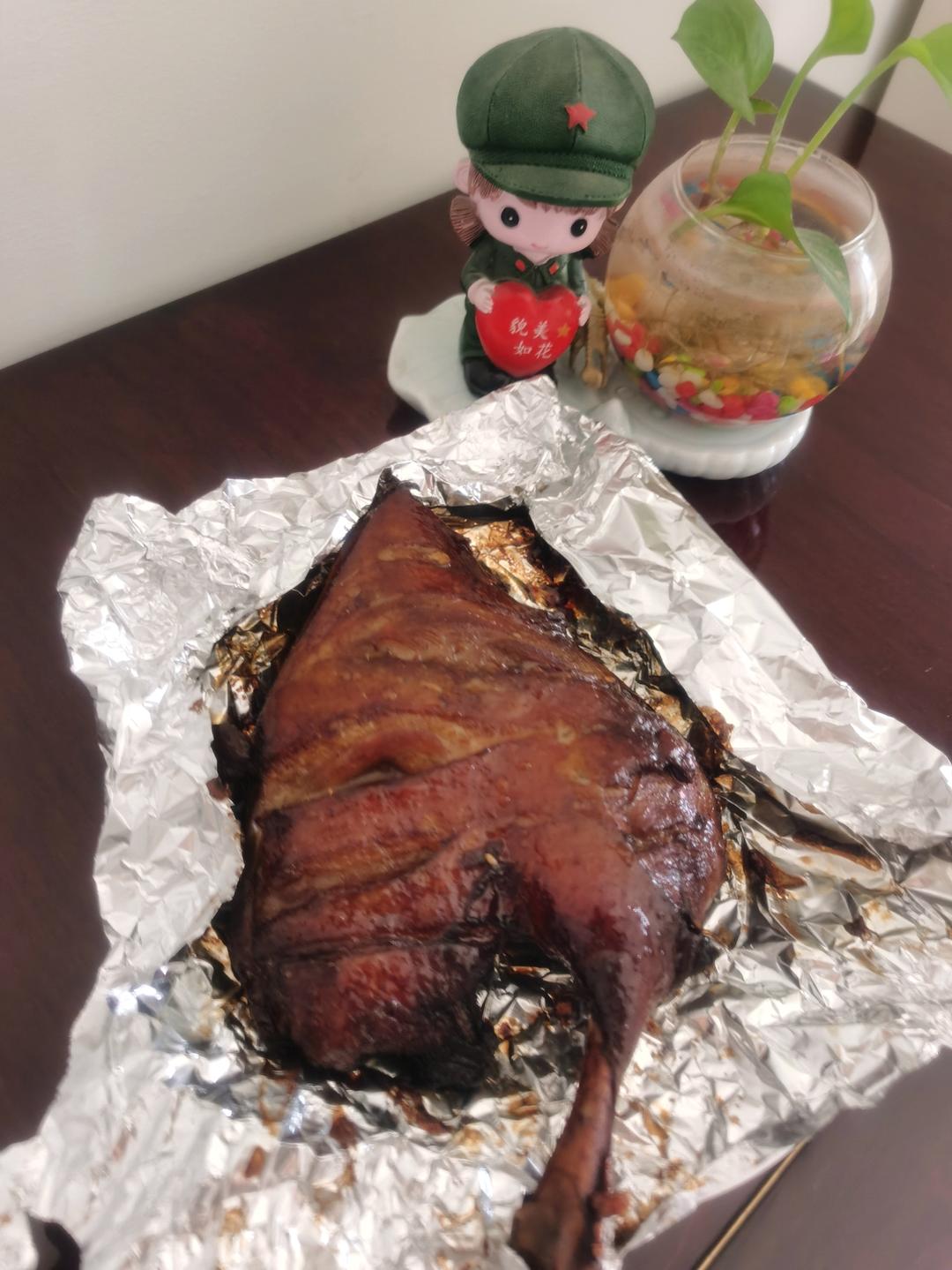 巨满足蜜汁烤鸭腿（鸡腿也可）