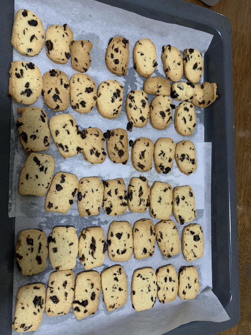 低糖少油版蔓越莓饼干