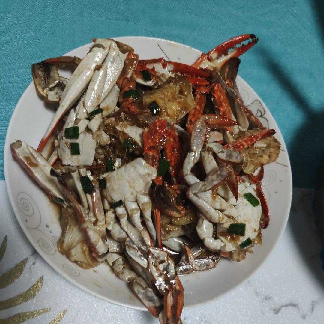 葱姜梭子蟹