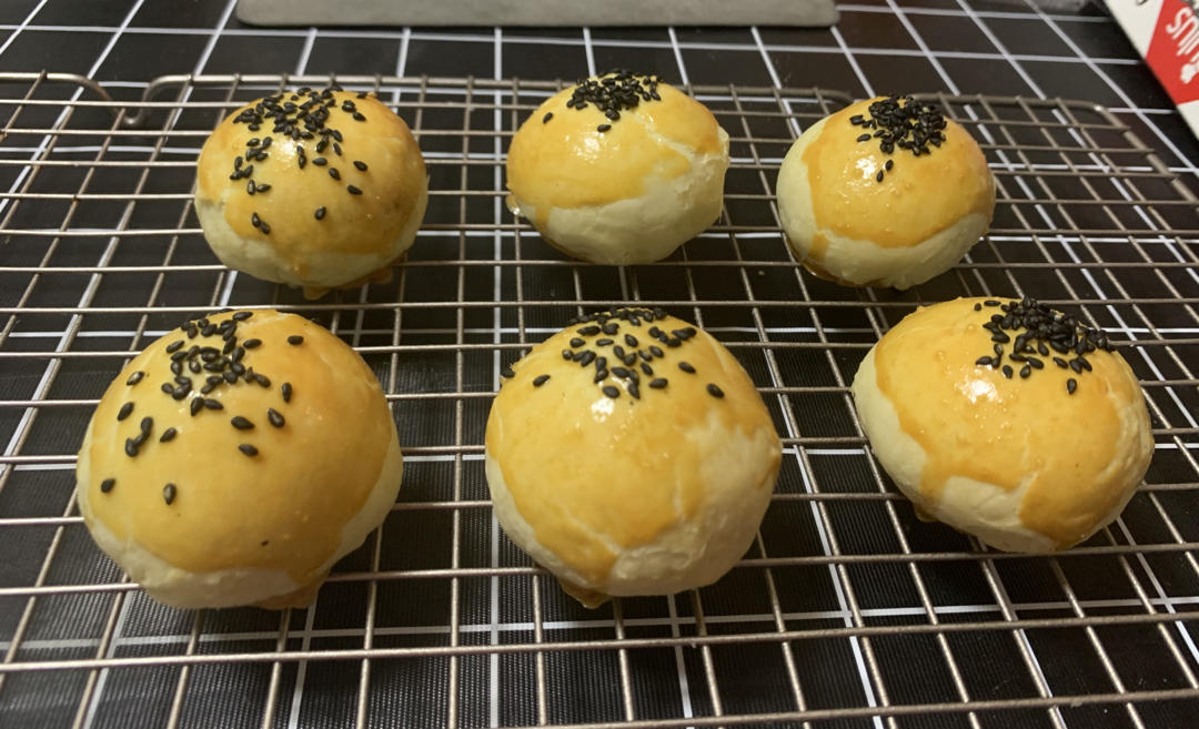 豆沙蛋黄酥（六个量黄油版）