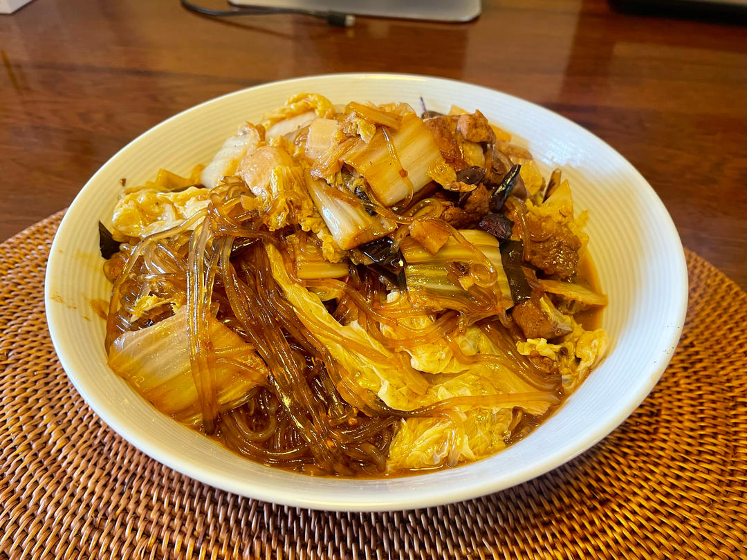 炖｜萝卜粉丝炖肉Stewed Meat with Radish Vermicelli