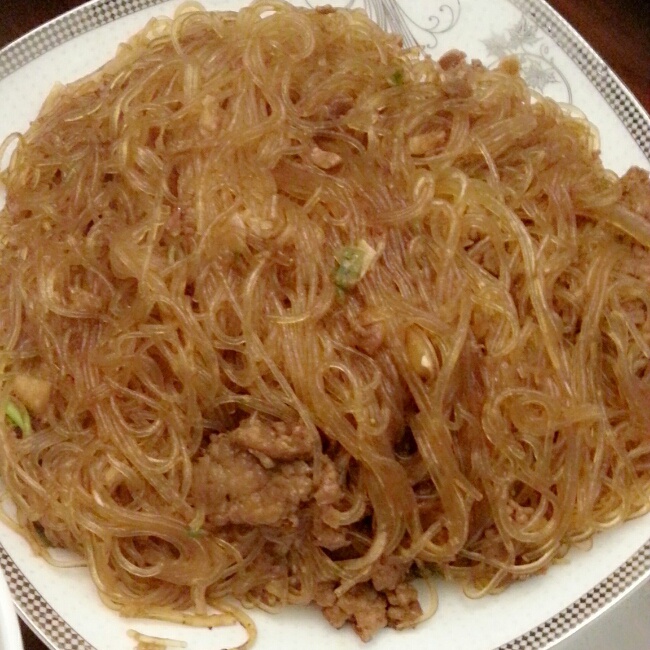 肉末粉丝煲