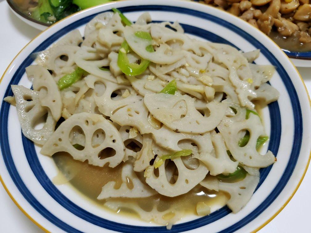 清炒藕片
