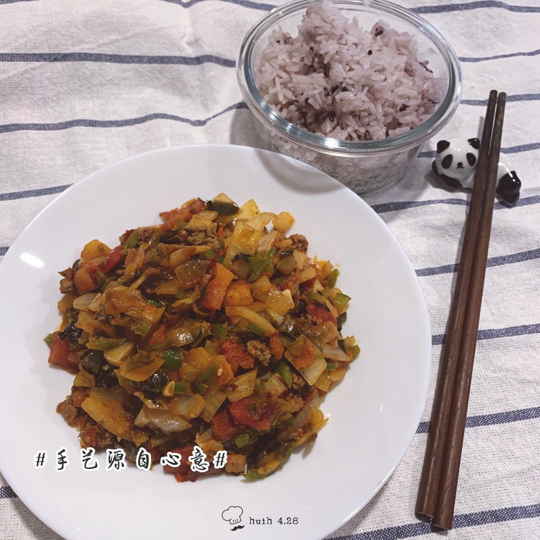 雪里蕻咸菜～雪菜炒肉丝～下饭～简单～可做雪菜肉丝面浇头