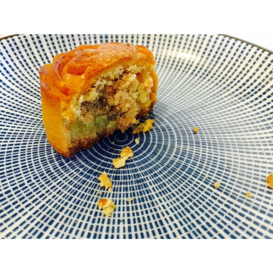 金沙奶黄月饼