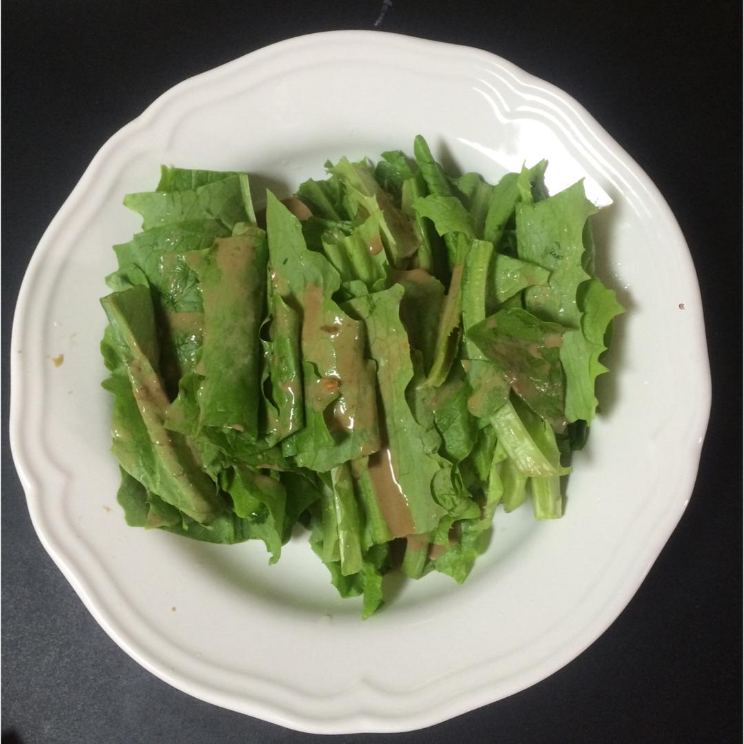 麻酱油麦菜