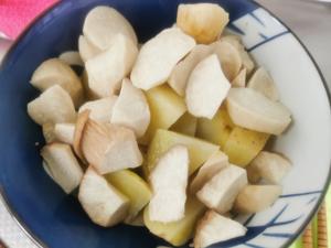 低卡土豆杏鲍菇的做法 步骤1