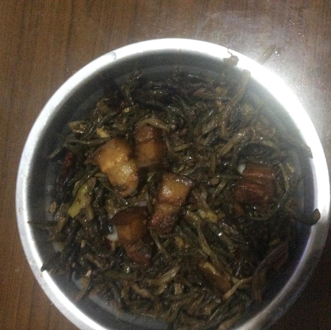 干豆角烧肉