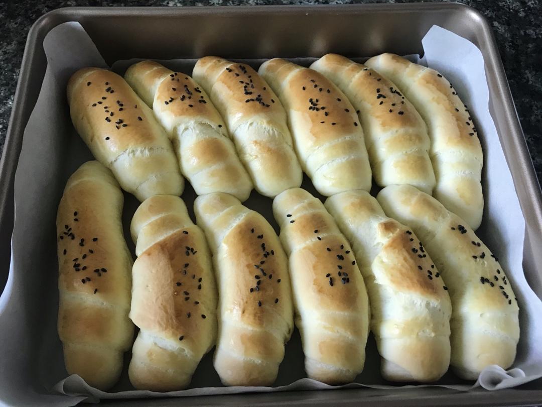 奶香牛角包—新手入门级的面包