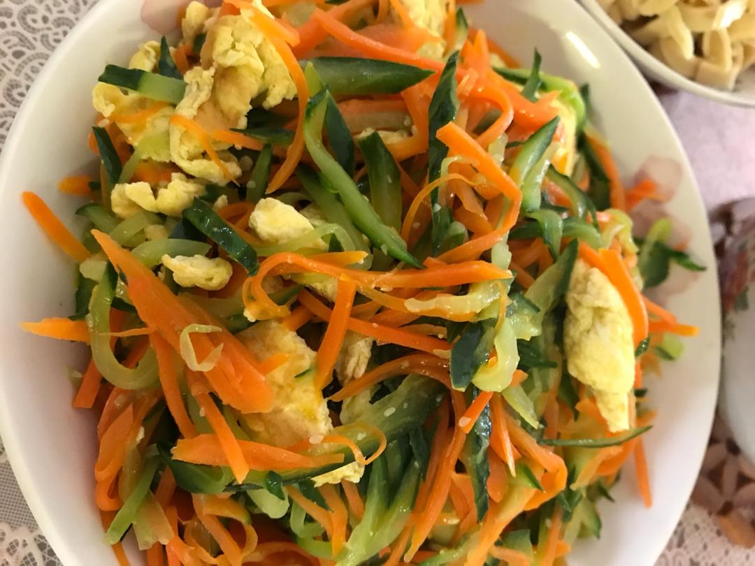孤独的美食家-胡萝卜炒蛋