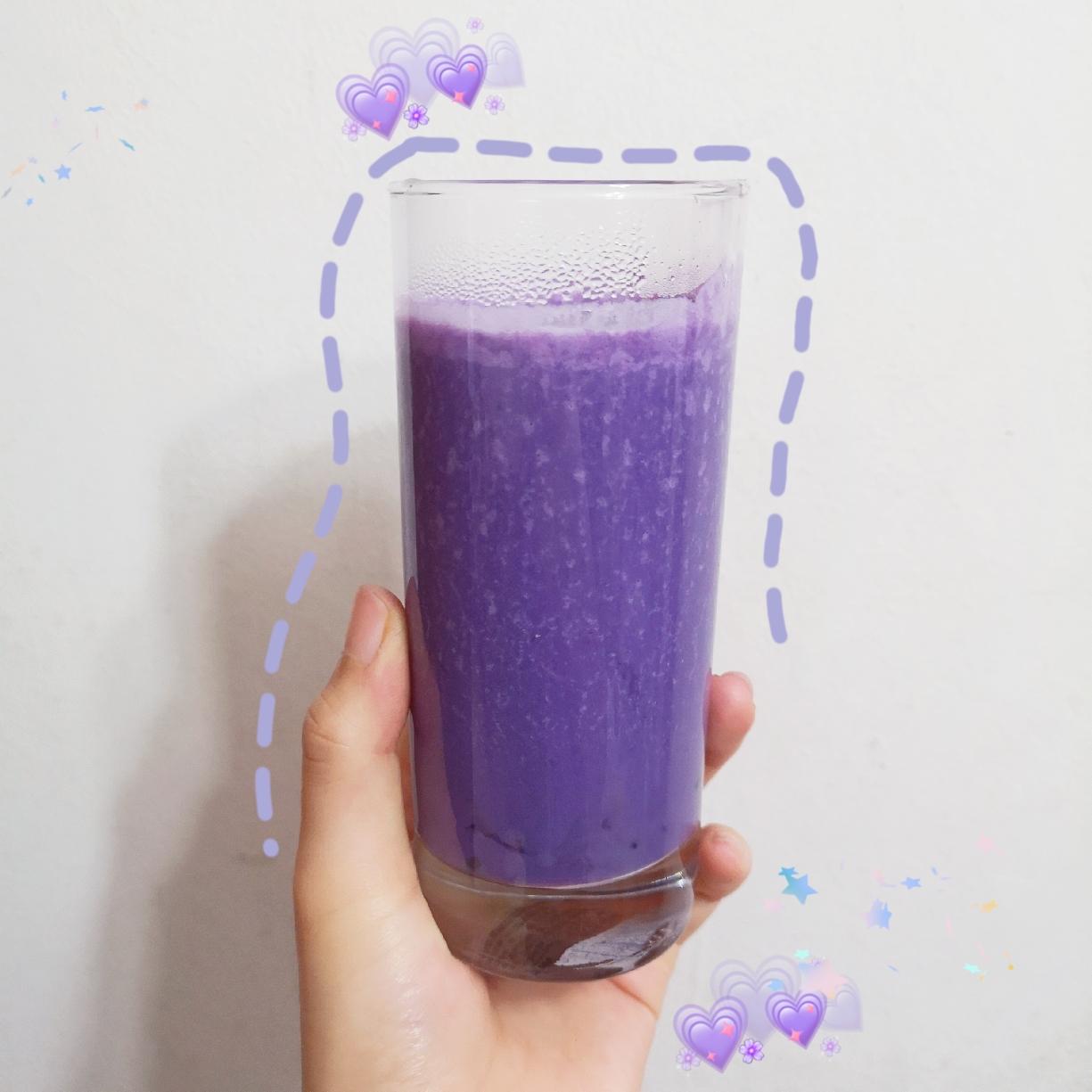 紫薯牛奶（好香！）