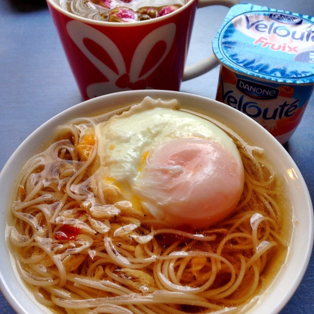 小葱麻油酱油面