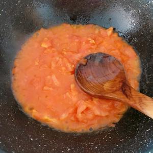 绉纱鱼腐配上番茄汤🍅的做法 步骤4