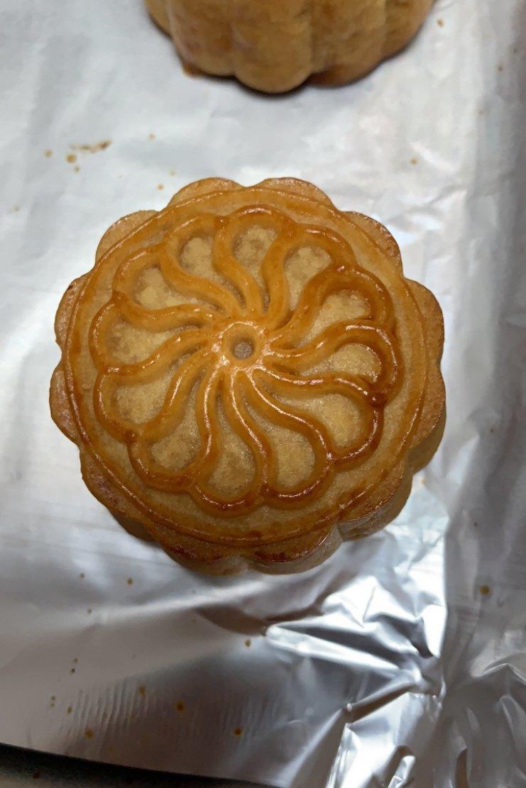 🍠流心紫薯月饼🍥