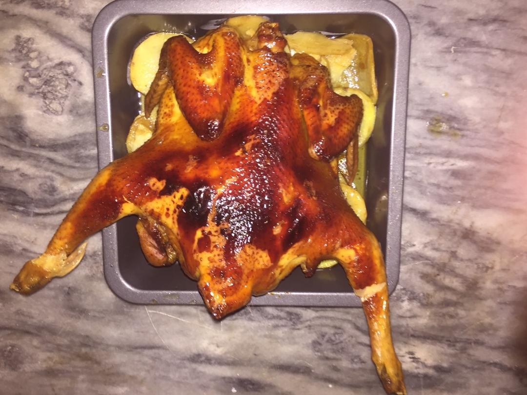 袋袋烤鸡--自制腌料+脆皮秘籍