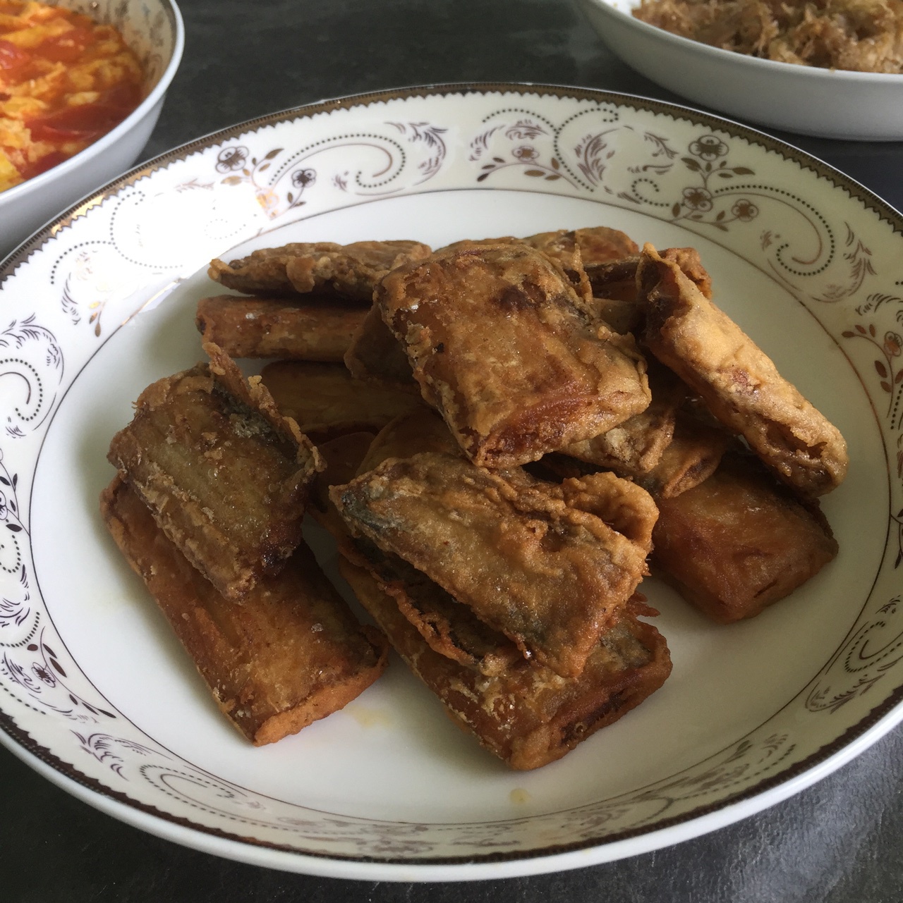 干炸带鱼