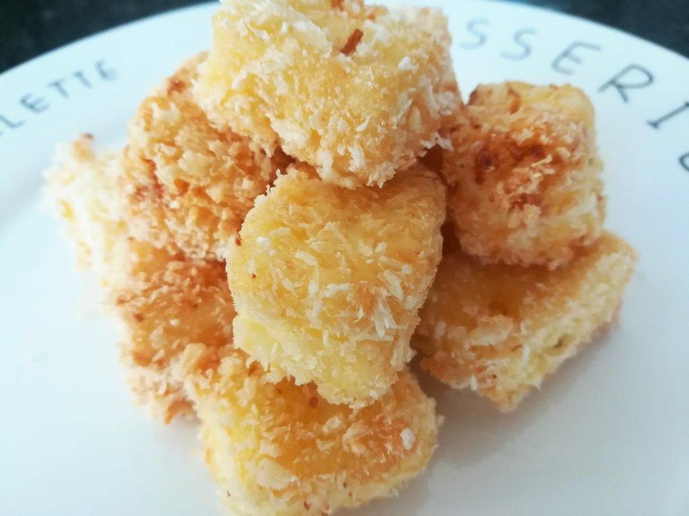 太棒啦！1个方子，做出2道口味一流的甜品！——椰奶小方&炸鲜奶