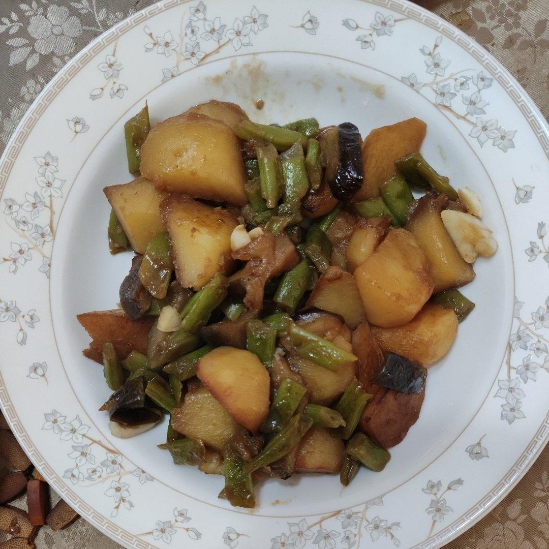 四季豆遇上土豆～