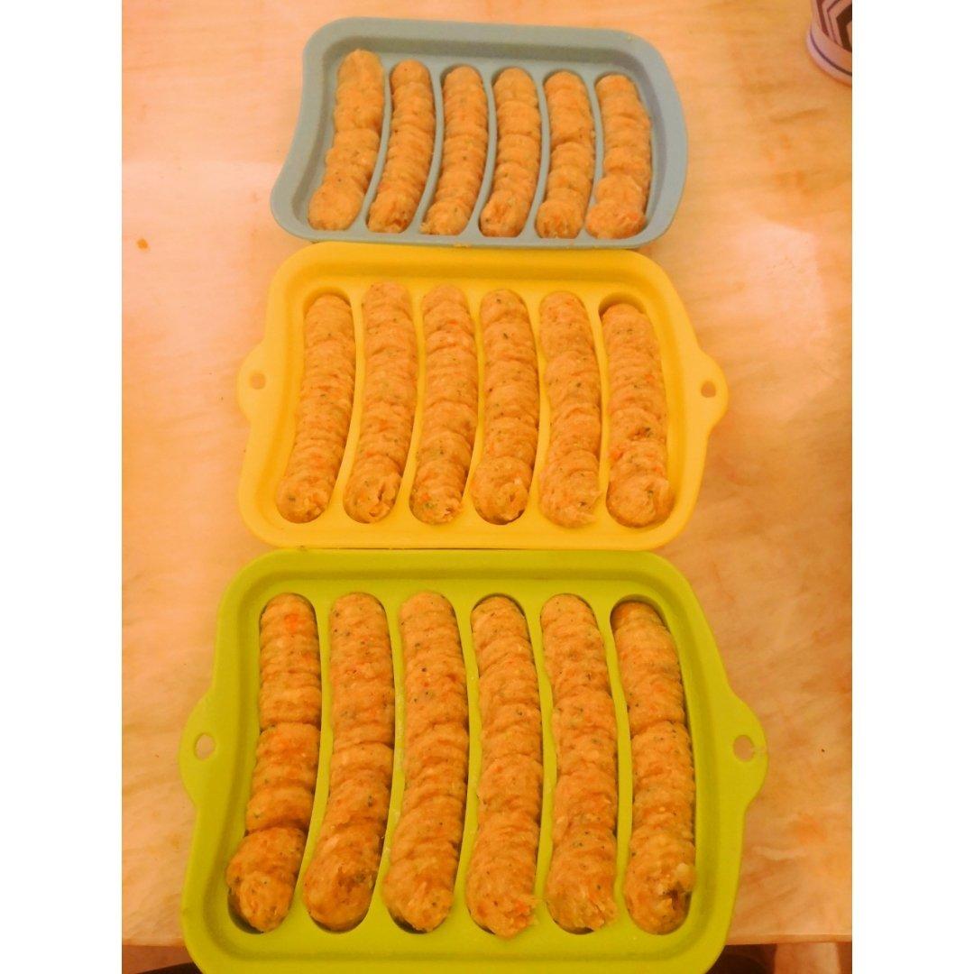 辅食鸡肉肠（宠物食谱）