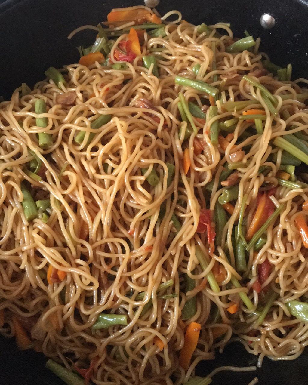 豆角焖面