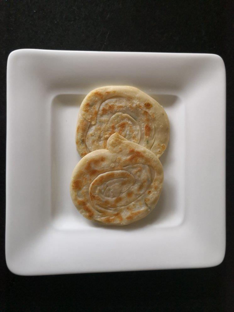 饺子皮葱油饼