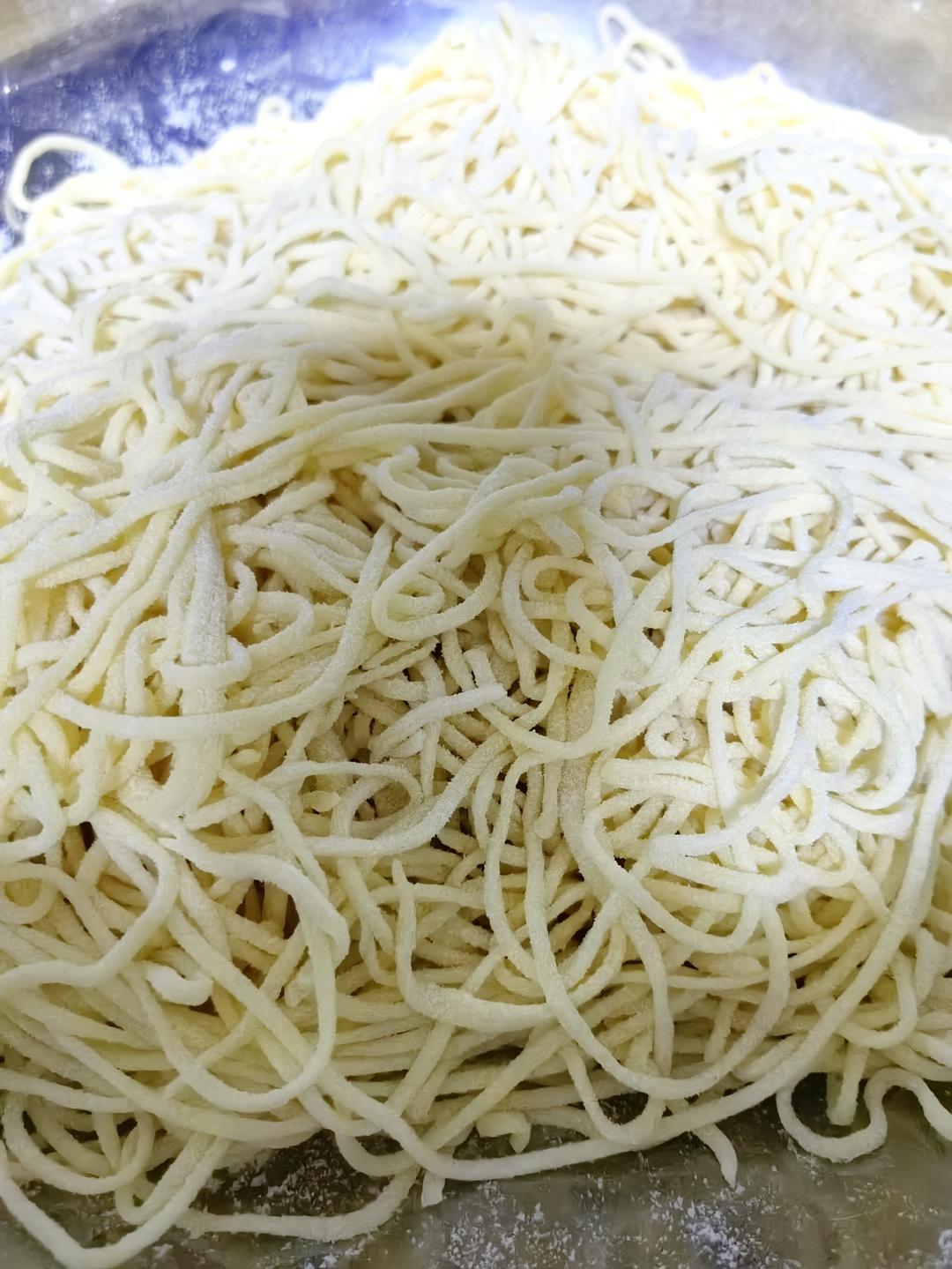 自制鸡蛋面（压面机）