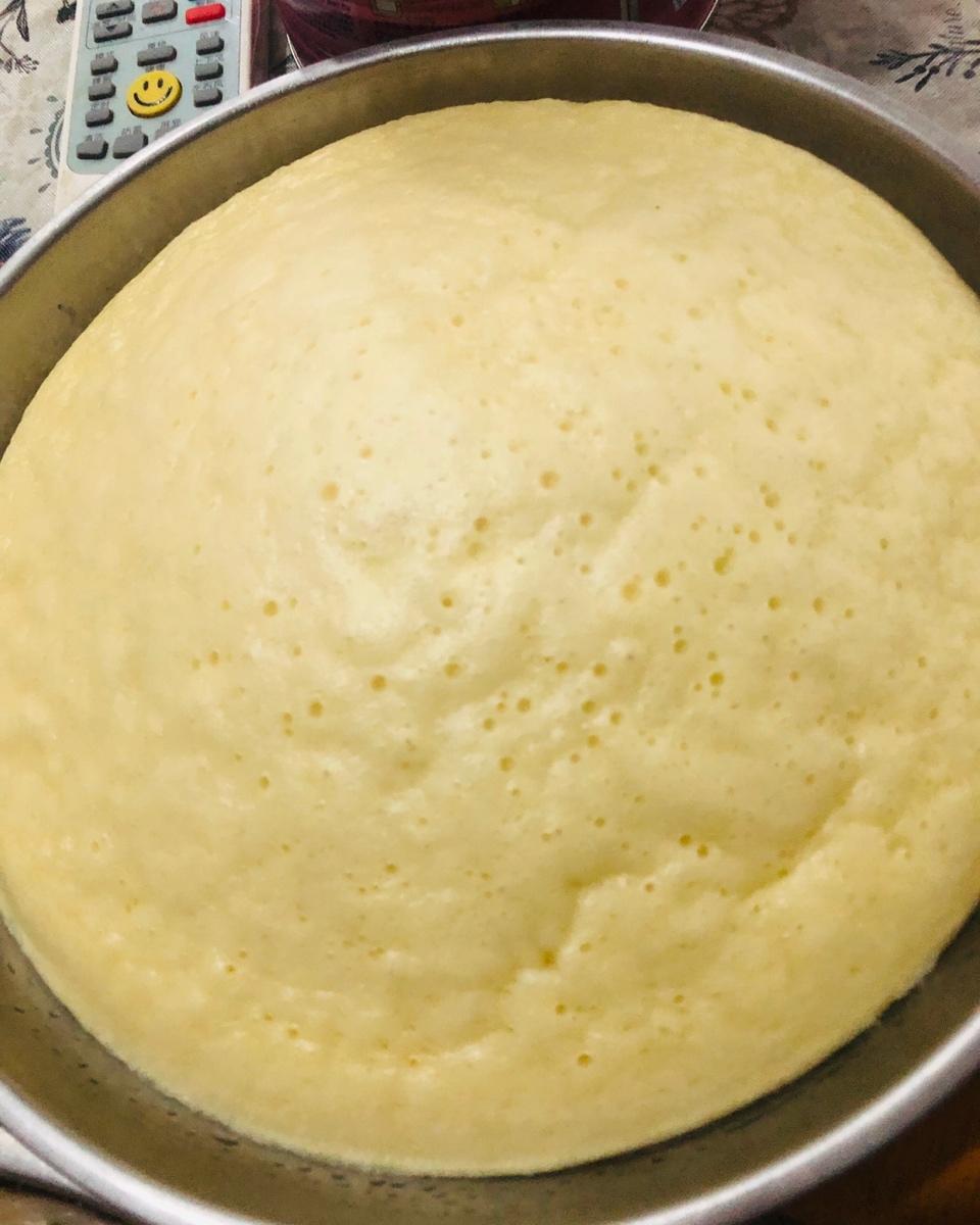隔水蒸蛋糕