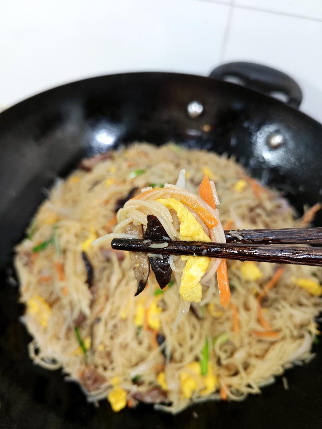 百吃不厌的炒米粉