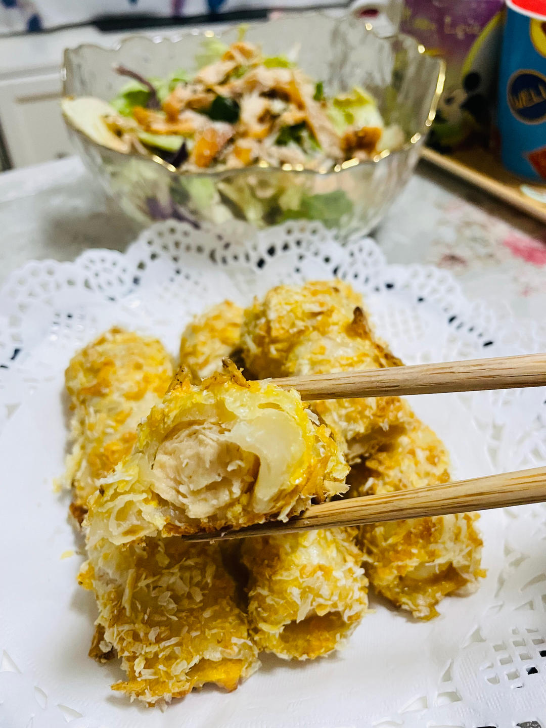（手抓饼）火腿肠香酥卷——烤箱版