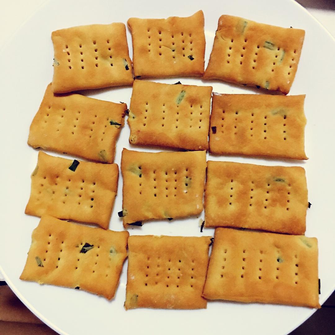 香葱苏打饼干