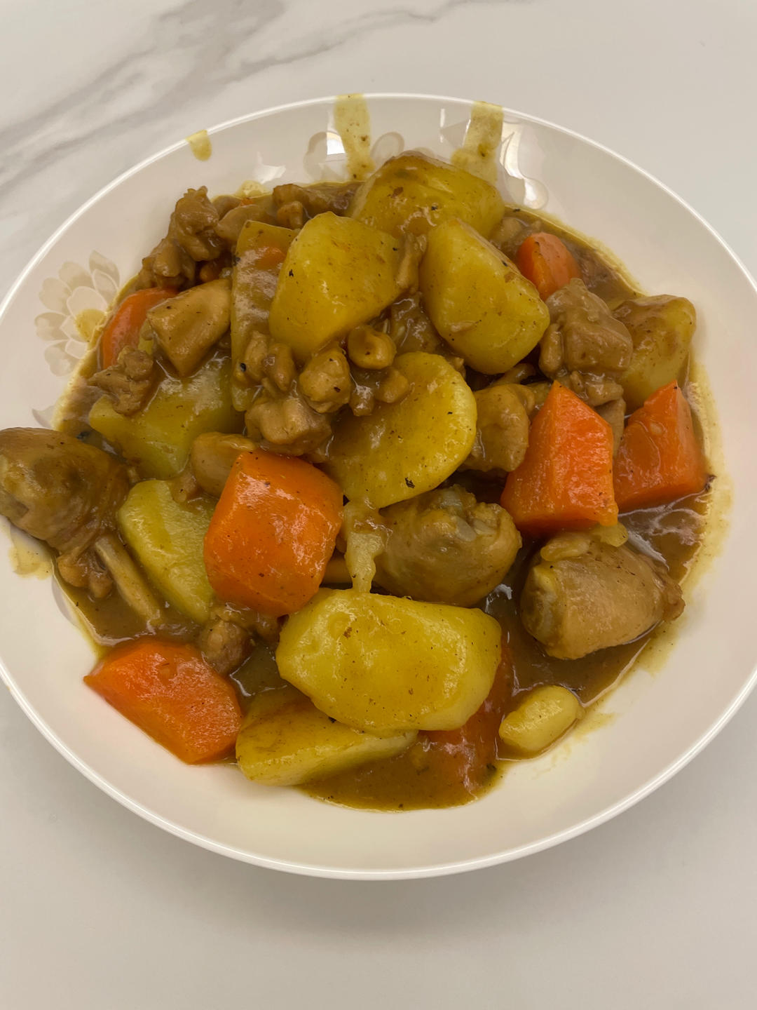咖喱土豆鸡块