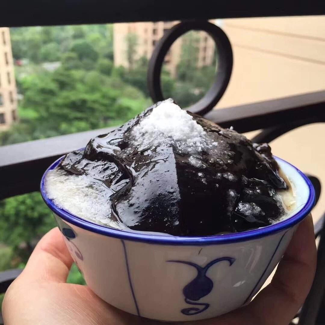 教你制作潮汕【草粿】【烧仙草】【凉粉】