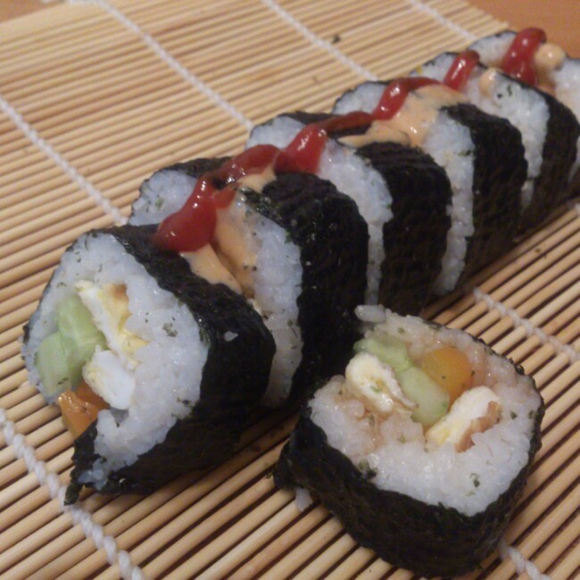紫菜卷寿司