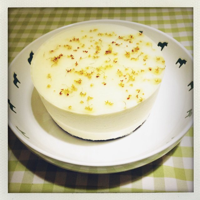 榴莲芝士慕斯蛋糕