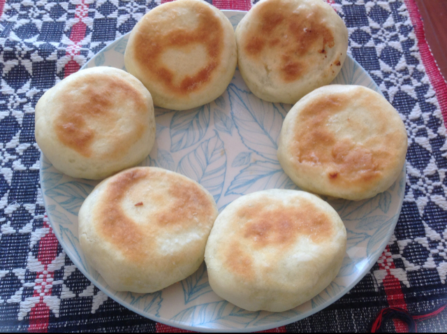 荠菜鸡蛋发面饼（新手可做）