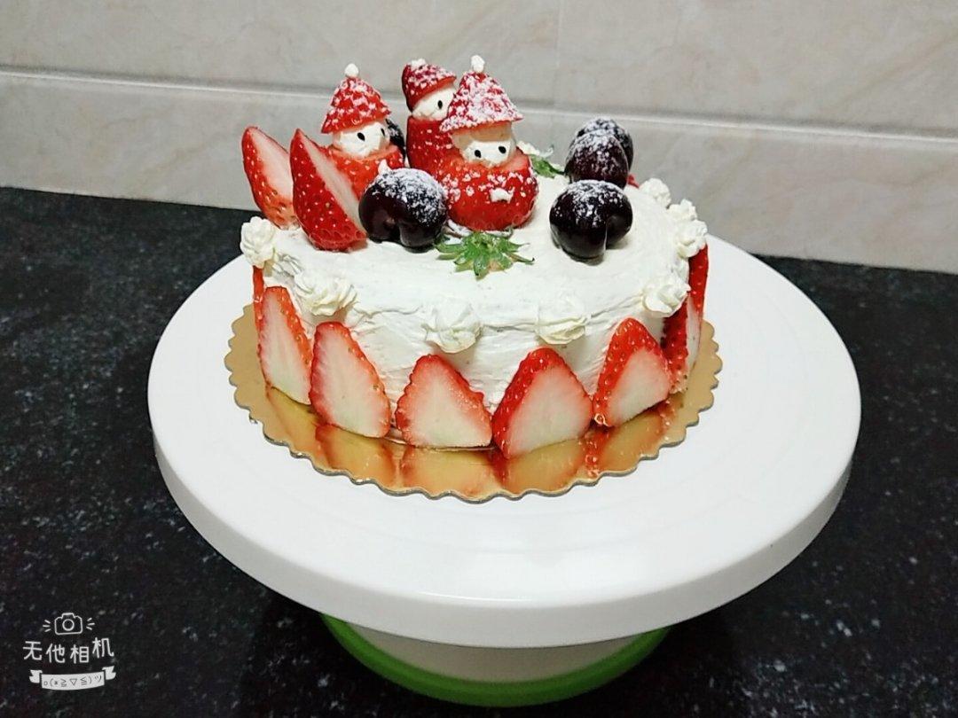 圣诞呆萌裸蛋糕