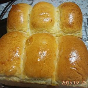 中种法吐司面包ACA烤箱做法(两个吐司量)的做法 步骤9