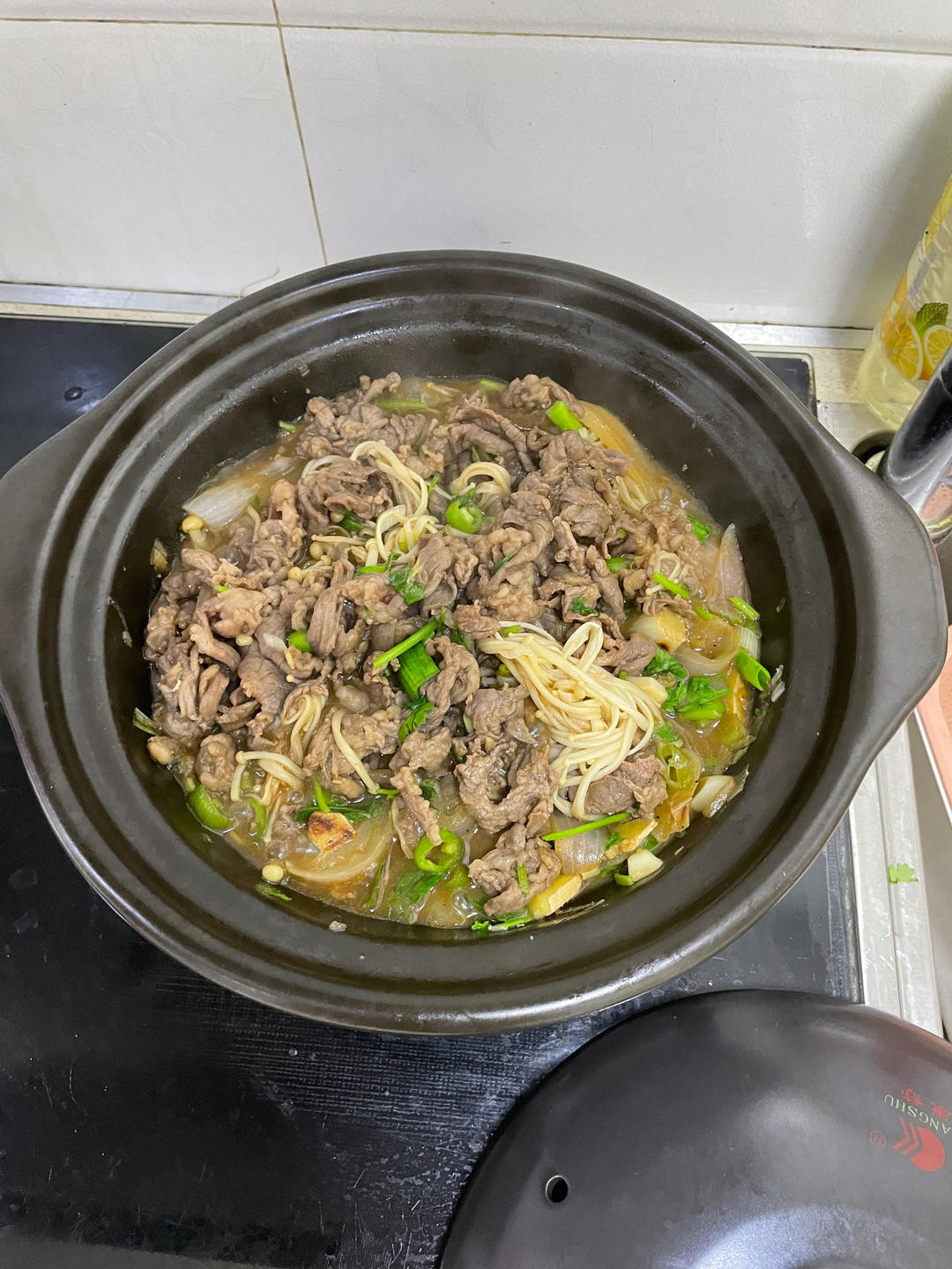 沙茶牛肉煲(潮汕味道)