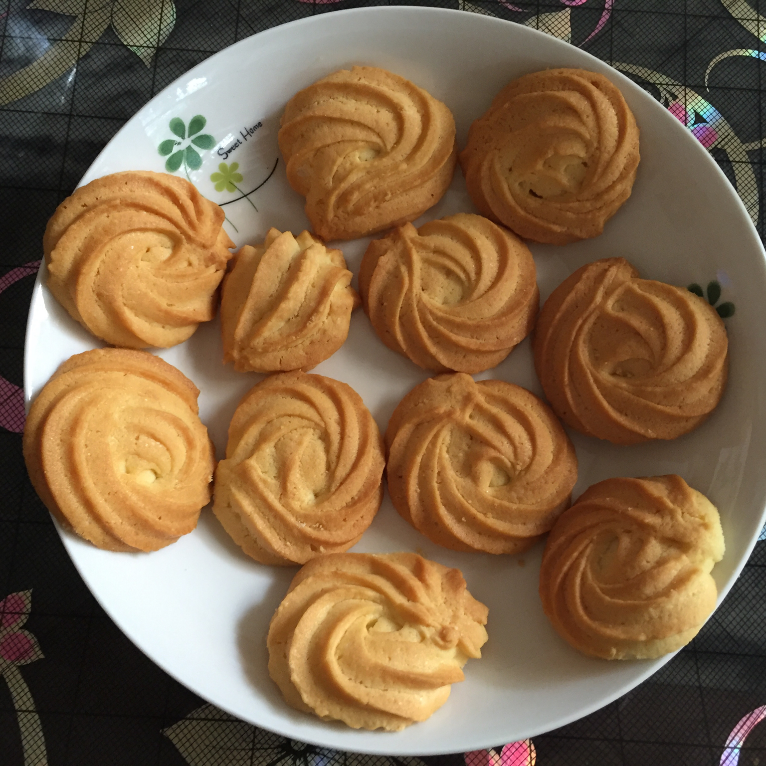 黄油曲奇（绝对成功的经验分享）