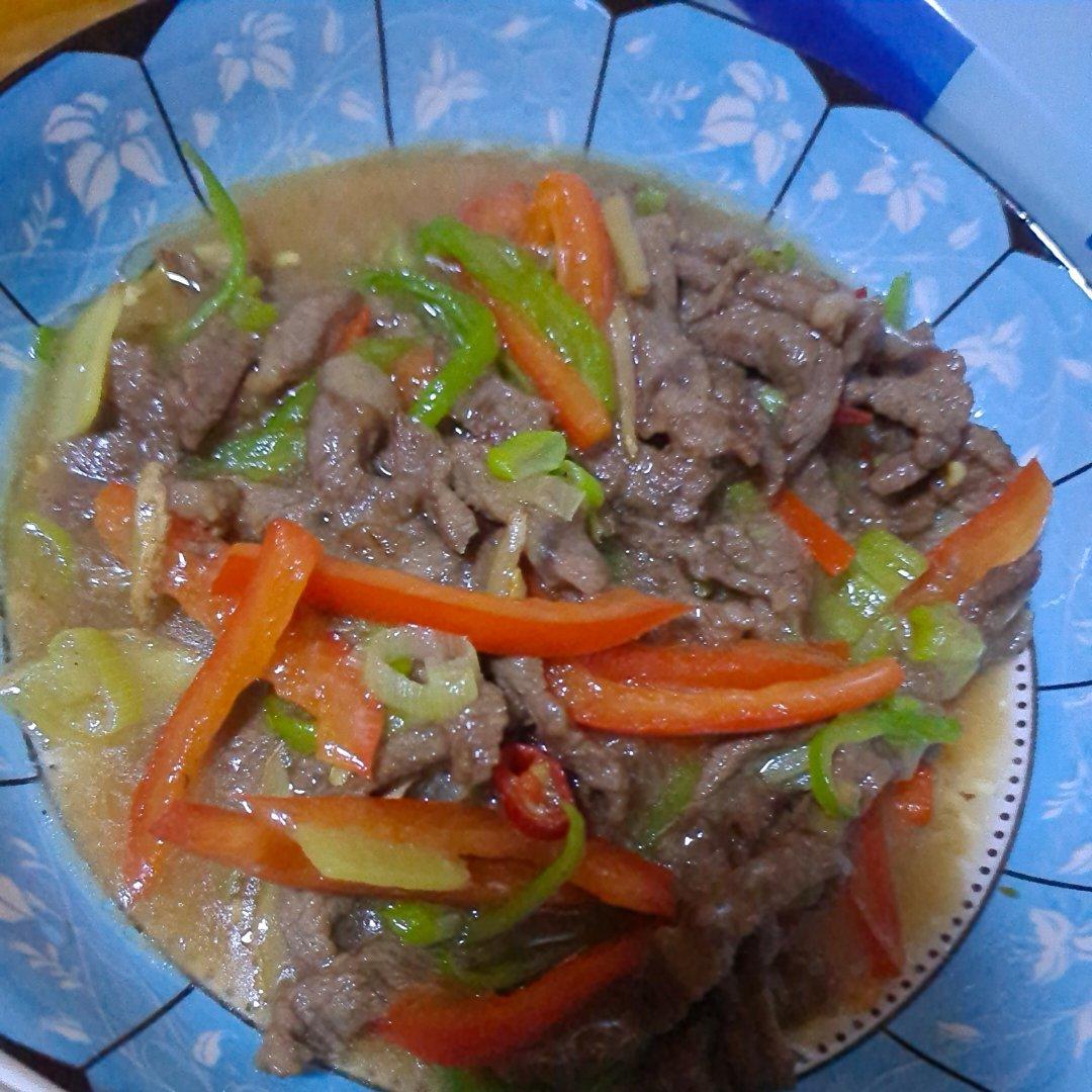 米饭杀手❗️超下饭的双椒炒肉丝