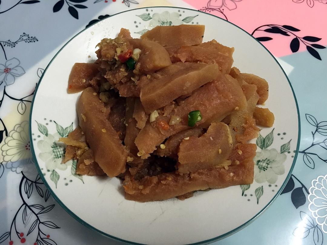 炒柚子皮